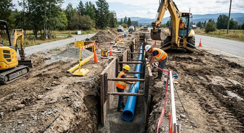 Utility Trenching Service